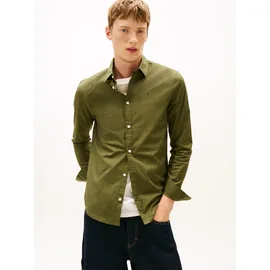 Tommy Hilfiger Langarmhemd TOMMY JEANS "Sabim Stretch Shirt", Herren, Gr.