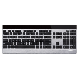 Rapoo E9270P Ultraslim Touch Keyboard DE silber