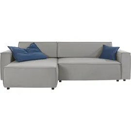 INOSIGN Ecksofa »Marva L-Form« incl. Bettfunktion und Bettkasten, Federkern