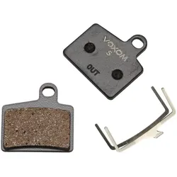 VOXOM SCHEIBENBREMSBELÄGE BSC11 HAYES RYDE 2stk - Schwarz
