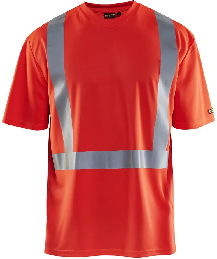 Blakläder High Vis T-Shirt 3382 1011 in div. Farben - high vis rot - 2XL