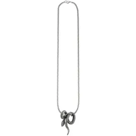 Bruno Banani Kette mit Anhänger schwarz Edelstahl