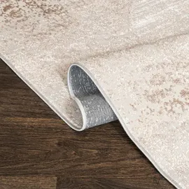 mazovia Teppich Beige Modern Vintage - Wohnzimmer, Esszimmer, ® Zertifikat, Braun - 200 x 300 cm