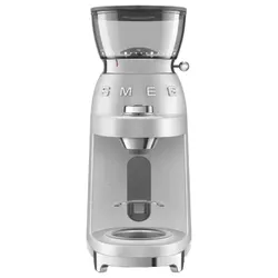 Smeg Mini-Pro CGF02SSEU Elektrische Kaffeemühle - Silber