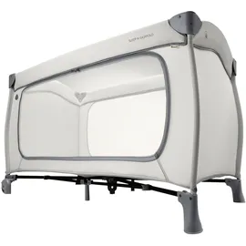 hauck Sleep N Easyfold Reisebett Baby in Sekunden klappbar, Dark Grey