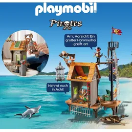 Playmobil Pirates Piratenhafen mit Seeräuber-Gefängnis