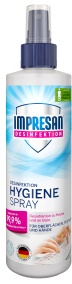 IMPRESAN Hygiene-Spray, Desinfiziert Oberflächen und Textilien in 30 Sekunden, 250 ml - Pumpsprayflasche