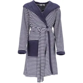 Esprit Bademantel Striped Hoody navy blue M