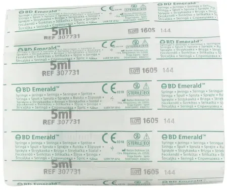 BD Emerald Spritzen Mit Luer-Ansatz 5ml Stück 10 (307731)