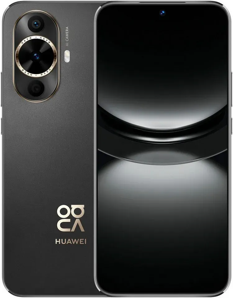 Huawei Nova 12s 8 GB / 256 GB Smartphone (17 cm/6,7 Zoll, 256 GB Speicherplatz, 50 MP Kamera, 50 MP Ultra Vision Kamera) schwarz