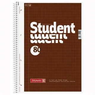 Brunnen Collegeblock Student Lineatur 23 rautiert DIN A4 Innenrand