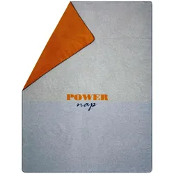 Fussenegger Kuscheldecke SAVONA power nap hellgrau