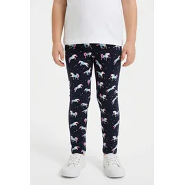 happy girls Strickleggings Blau 122
