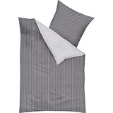 KAEPPEL Eternity Combo Mako-Satin steingrau 135 x 200 cm + 80 x 80 cm
