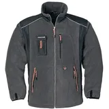 Terratrend Fleecejacke Gr.M dunkelgrau/schwarz/orange TERRATREND