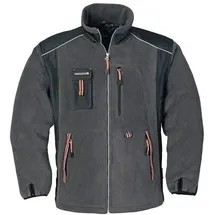 Terratrend Fleecejacke Gr.M dunkelgrau/schwarz/orange TERRATREND
