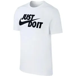 Nike Sportswear JUST DO IT T-Shirt Herren 100 white/black S