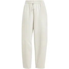 adidas Women's Essentials Contemporary Logo Fleece Barrel Pants, Wonder Alumina, XXS