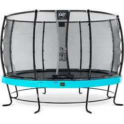 EXIT Elegant Premium Trampolin ø366cm mit Deluxe Sicherheitsnetz - blau EINHEITSGRÖSSE