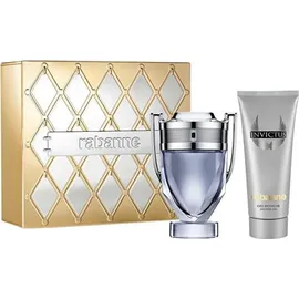 Paco Rabanne Invictus Eau de Toilette 100 ml + Shower Gel 100 ml Geschenkset