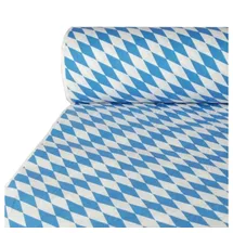 Papstar Papiertischtuch mit Damastprägung 50 m x 1 m Blau