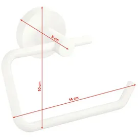 Tesa Moon White WC-Papierrollenhalter weiß