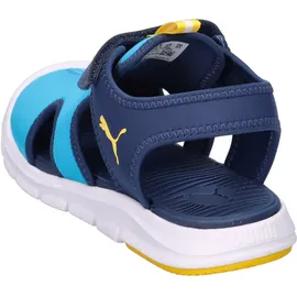 Puma Fun Racer Sandal Speed Blue/Pelé Yellow 33