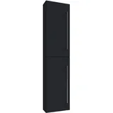 VCM Badinos 2 Hochschrank 33 x 22 x 150 cm Schwarz Holz