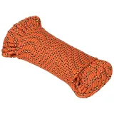 vidaXL Bootsseil Orange 3 mm 100 m Polypropylen