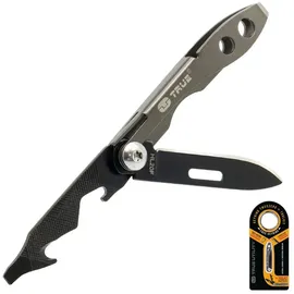 TRUE UTILITY Taschenmesser Tweezer Mini Multi Tool Klappmesser Schlüsselanhänger