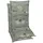 GO-DE Sesselauflage 110 x 50 x 5,5 cm grau 2 St.