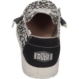 HEYDUDE Wendy Leopard Damen Schwarz 40