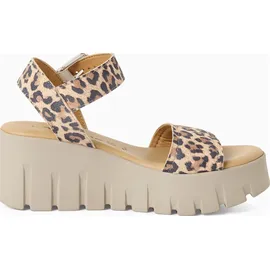 TAMARIS Keilsandaletten Damen Braun 41