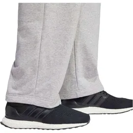 adidas Essentials Wide Leg 3 Bar Logo Joggers Medium Grey Heather / Black XL