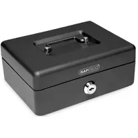 Rapesco Geldkassette 20cm schwarz