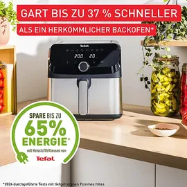 Tefal Easy Fry Mega EY855D10 Schwarz/Edelstahl