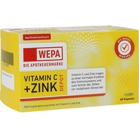 Wepa Vitamin C + Zink Kapseln 60 St.