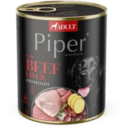 DOLINA NOTECI Piper für Hunde mit Rinderleber und Kartoffeln 800g