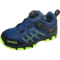 Skogan Skari Kinderschuhe Jungen Halbschuhe Wasserdicht Sneaker low Blau,