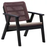 aea Brauner Gartenstuhl 66 x 66 x 79 cm braun