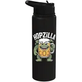 Hopzilla Bier Monster Hops IPA Brauerei Bar Oktoberfest Stainless Steel Insulated Water Bottle