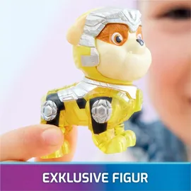 Spin Master Spin Master, Paw Patrol Der Mighty Kinofilm, Superhelden-Basis-Fahrzeug von Rubble (6067511)