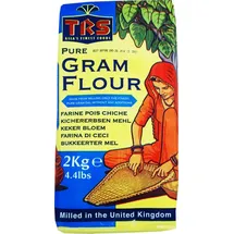 TRS Kichererbsenmehl Gram Flour Besan Reines Mehl gelb Indien gram flour