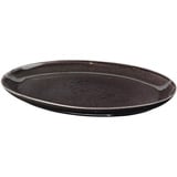 Broste Copenhagen - Platte, Servierplatte - Nordic Coal - Keramik - Länge: 35,5 cm