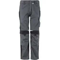 PKA® Bundhose BESTWORK NEW, grau/schwarz BWBH , 1 Stück, Größe: 94