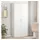 vidaXL Highboard 80 x 180 x 35 cm Weiß