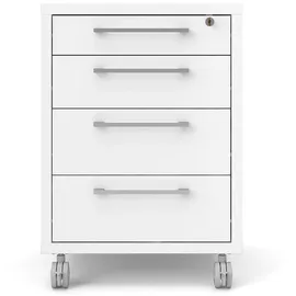 VCM Prisme Büroschrank 48 x 49 x 68 cm Weiß
