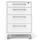 VCM Prisme Büroschrank 48 x 49 x 68 cm Weiß