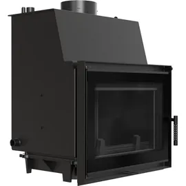 Kratki Zosia Deco Wasserführender Kamineinsatz Stahl Schwarz