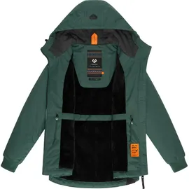 Ragwear Damen Winterjacke Wasserdichte Jacke mit Kapuze Dowey Warm YOUMODO Pine Green Gr. 4XL - 4XL